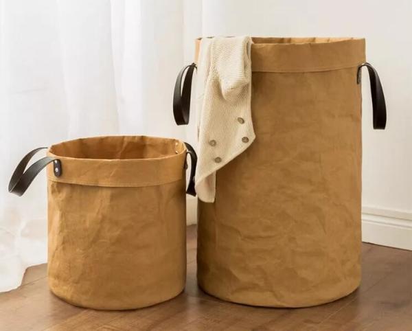 Tyvek Organized Basket, Tyvek Organizer, TYVEK COSMETIC BAG, Tyvek Laundry Bag,