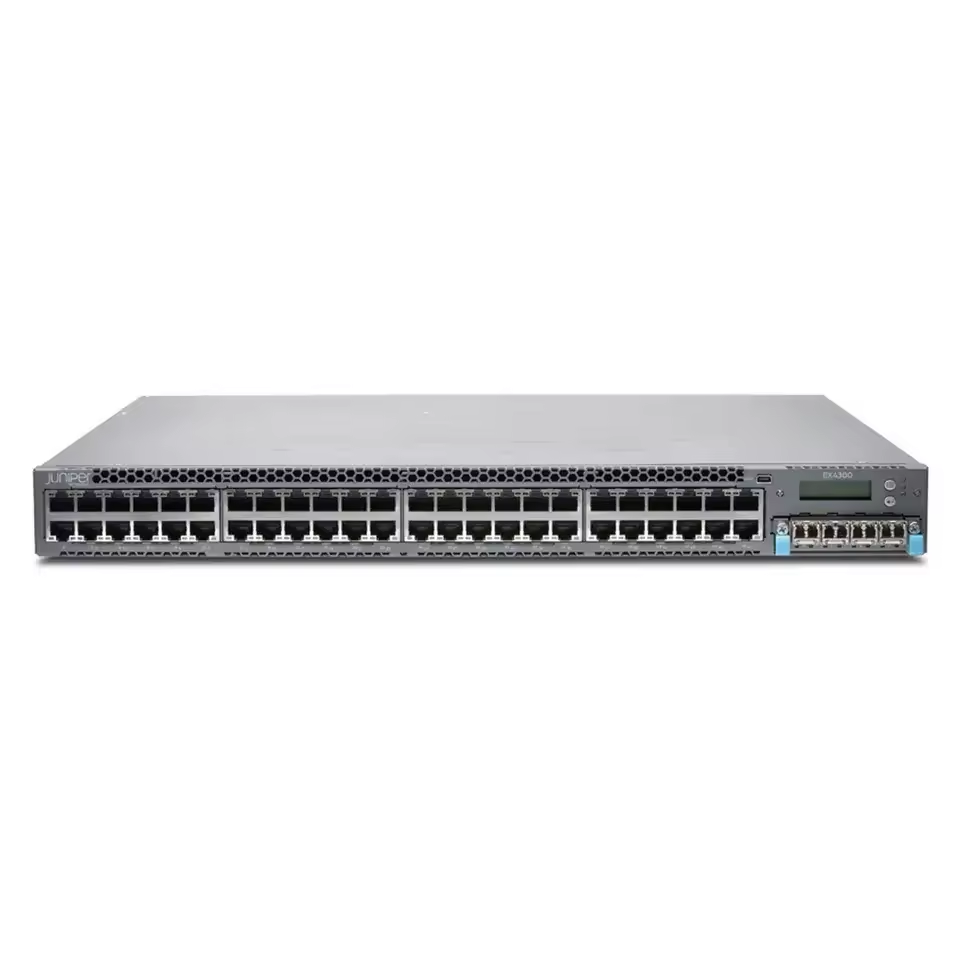 48 Ports Support PoE EX3400-48P Ethernet Switch with Full-Duplex Half-Duplex Communication Mode and Performance