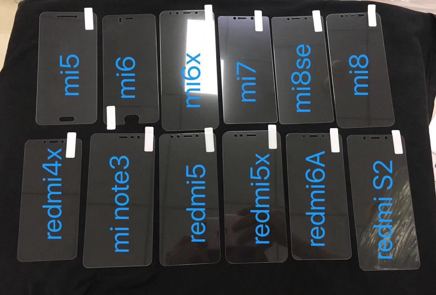 High Clear 2.5D 9H Phones Tempered Glass Front Film For Lenovo K9 A5 K5 Play S5 Pro LG Q6 Q7 G7 Style 4