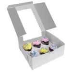 Screen Printing 300gsm Paper Take Away Box For Cupcake