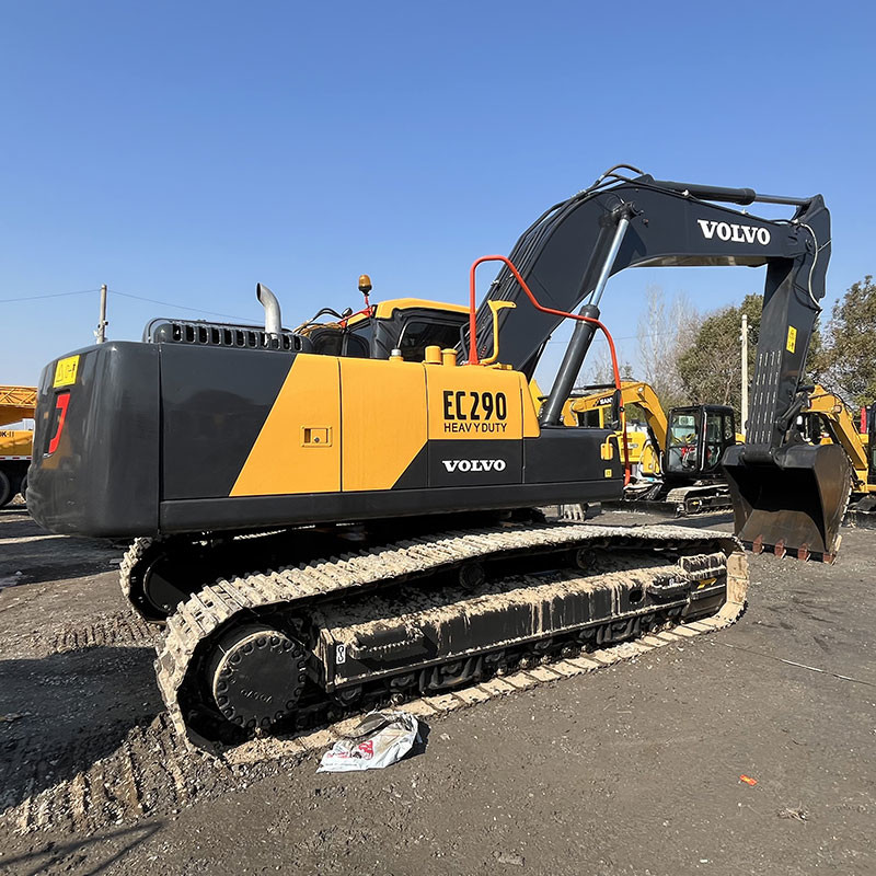 Used Volvo EC290 Excavator 153KW Powerful VolvoD7D Engine 1.3m3 Bucket Capacity