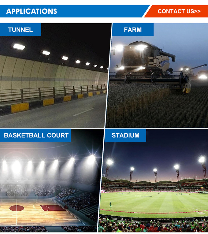 Outdoor Waterproof Basketball Stadium Led Module Flood Light 50w 100w 150w 200w 250w 300w 400w