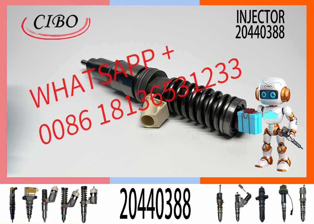 20440388 Fuel Injector 20440388 20440388 VOE20440388 D12D Diesel Engine Injector 20440388