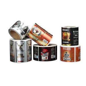 Wholesale Rolls Permanent UV Resistant Wine Label Sticker for Your Product Packaging from china suppliers