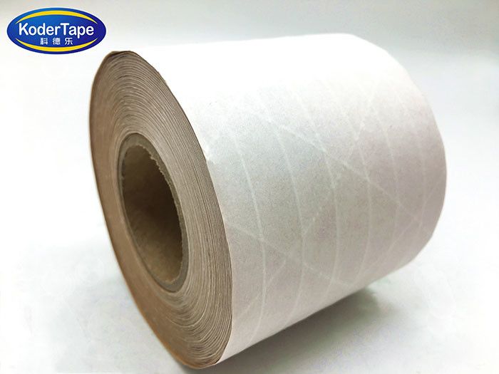 Brown Color Strong Adhesion 140 Mic Kraft Gummed Paper Tape