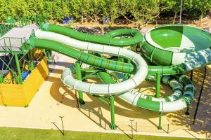 Wholesale Water Park Playground Games Ride Water Amusement Fiberglass Slide Set from china suppliers