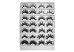 60pcs/Set Natural Mink fur Private Label 25mm Thick Mink Eyelash