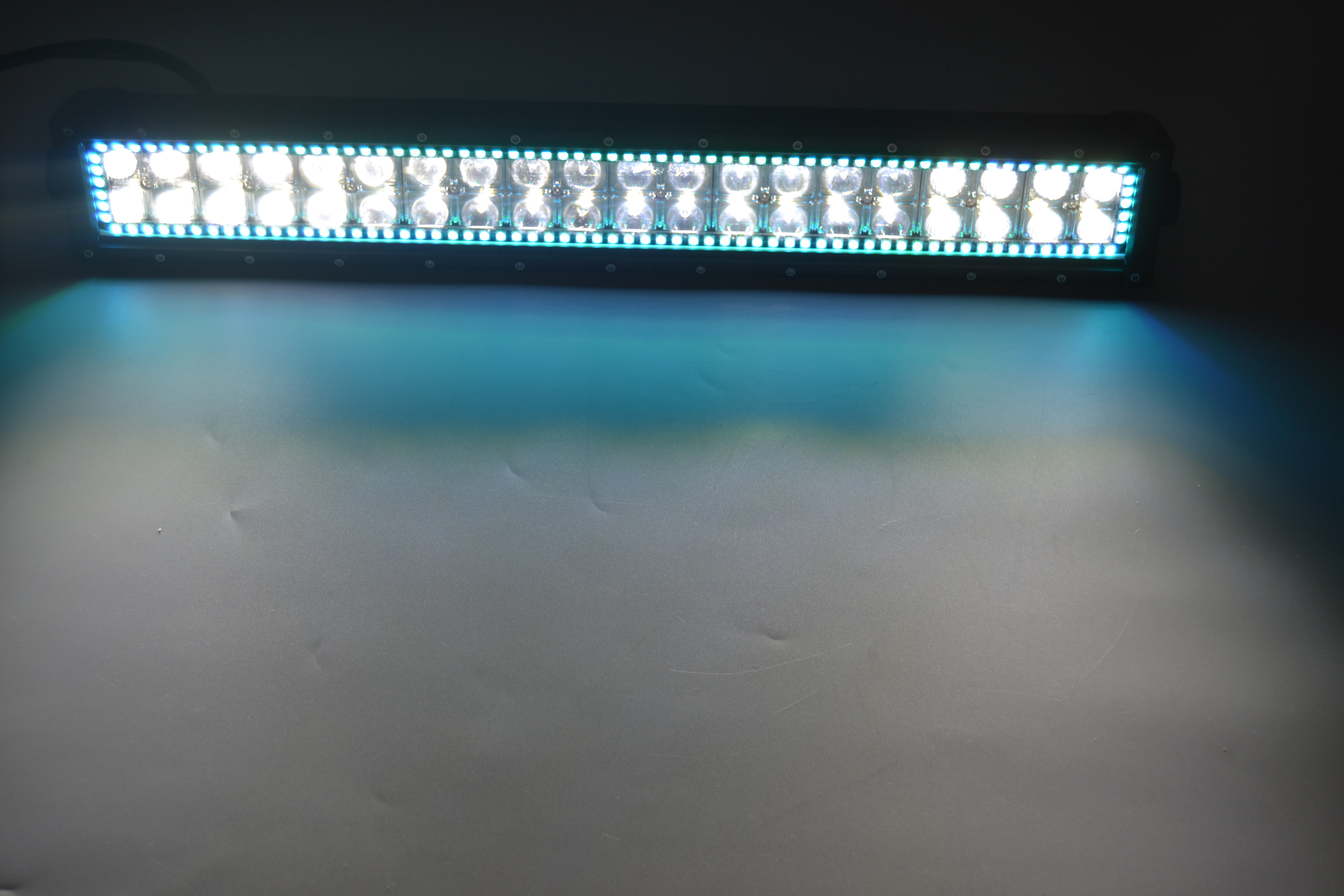 10 - 30V DC 41.5inch 240w Auto Car Light Bar / Curved Led Light Bar