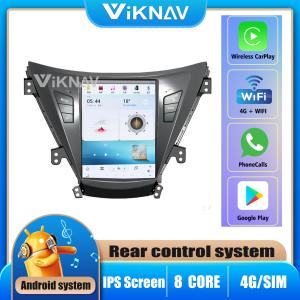 Wholesale For 2012-2015 Hyundai Elantra 10.4 Inch 8 Core Stereo Navigation GPS Multimedia DVD Player Wireless Carplay 4G BT from china suppliers