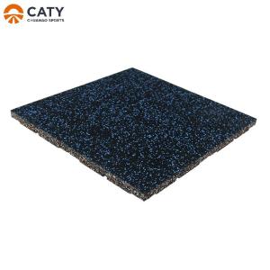 Wholesale Fitness Rubber Flooring Tile 1000x1000mm Anti Slip EPDM Mat For Gym from china suppliers
