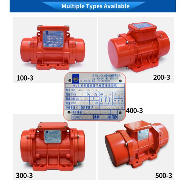 220V/380V OLI External Electric Vibrating Motors For Construction Mining Foodstuff
