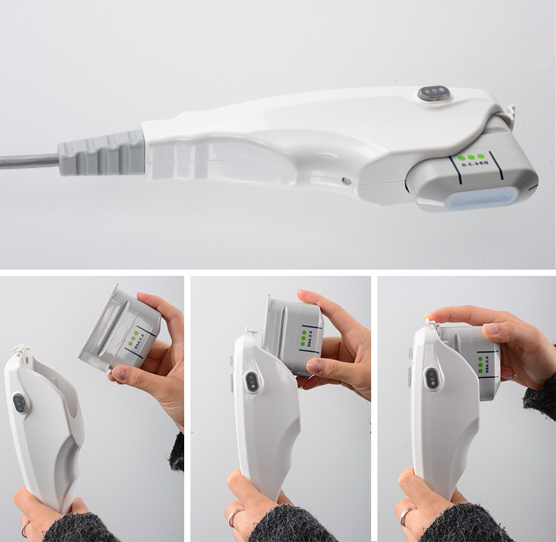 50000 Shots HIFU Beauty Machine 5 Cartridges Portable Face Lift Machine