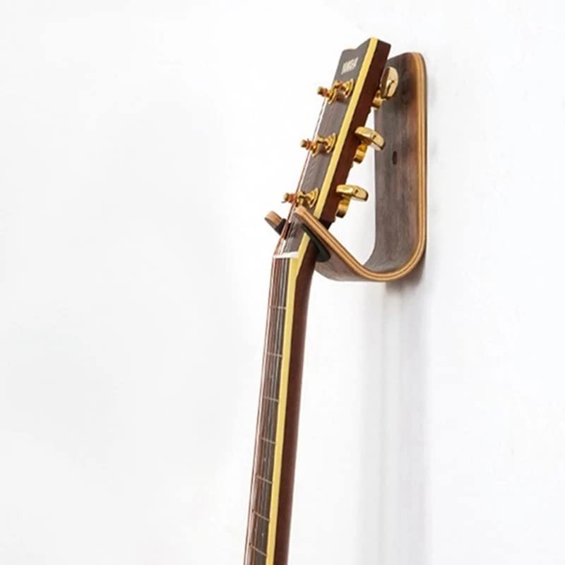 Wooden Guitar Wall Hanger Design Wall Mount Guitar Holder Acoustic Guitar Accessories