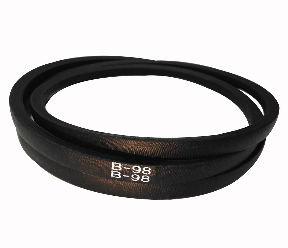 Polyester Cotton Canvas Top Rubber B83 Industrial Wrapped Rubber V Belt for Machine