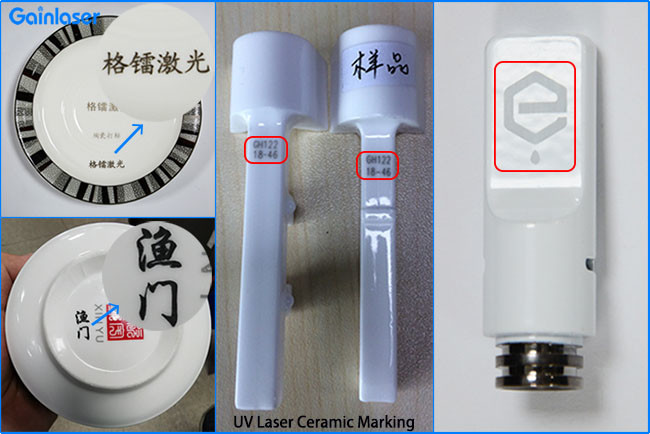 FCC DPSS Uv Laser Marking Machine Plastic PP PE ABS Mouse 355nm