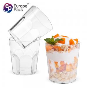 China Clear Plastic tumbler Drinkware reusable 11OZ plastic wine cup on sale