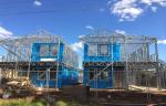 High Quality Light Steel Frame Prefab Villa / Quick Assemble Steel Frame House
