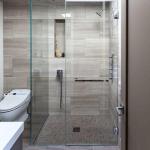 Easy Maintain Toughened 22mm Self Cleaning Shower Glass
