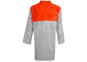 Wholesale Food Dust Safety Protective Clothing Two Tone Color With Metal Snaps from china suppliers