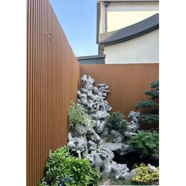 ASA Capped Exterior WPC Wall Panel 219*25mm Sunproof Fade Defiant