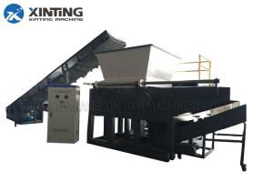 Wholesale Multifunctional Single Shaft Shredder , Wood / Plastic / Rubber / Metal Shredder Machine from china suppliers