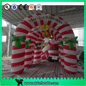 Wholesale Christmas Inflatable Arch, Christmas Advertising Archway, Christmas Event Arch Door from china suppliers