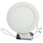 Aluminum Recessed Flat Panel Led Lights 18w Round 3000-6000K CCT