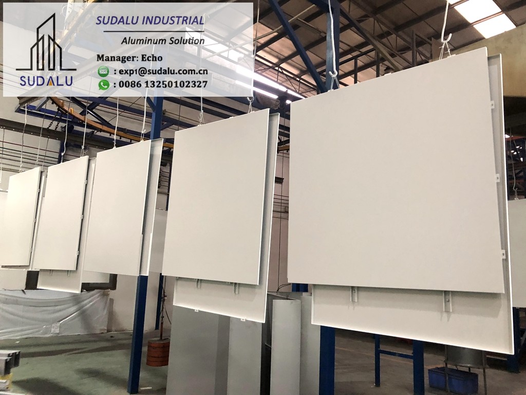 SUDALU Various Sizes Aluminum Solid Panel for Facda cladding Exterior Decoration Metal Panel