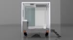 Affordable Functional and customizable Mobile single shower Trailer Outdoor