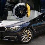 P60ES BMW Big Brake Kit For 3 Series GT 18 Inch Car Rim Front 6 Piston Caliper