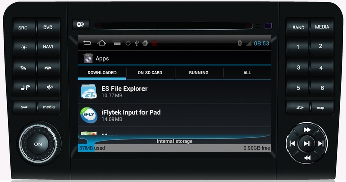 Ouchuangbo Car Audio GPS Navi Radio S150 Android 4.0 for Benz ML W164 /GL X164(2005-2012) with 3G Wifi USB VCD OCB-213C