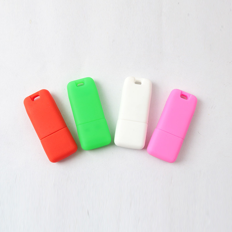 2D Silicone Custom Printed Usb Drives USB 2.0 70MB/s 512GB Open Mould