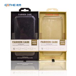 Wholesale Custom Printed Logo Clear PVC Phone Case Packaging Box Electronics Products Packaging Boxes from china suppliers