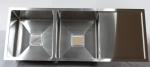 Stain Kitchen Sink With Drainboard Sideboard Left Right Outdoor