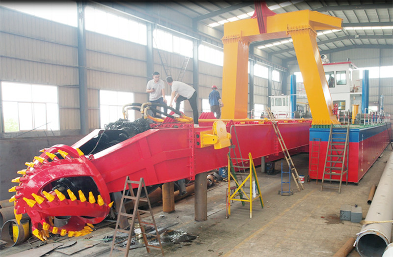 50kw 20inch Csd Dredger Equipment Is Designed To Be 36 Meters Long Used For River Dredging
