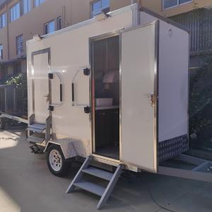 Wholesale Customizable Mobile Toilet Trailer for Outdoor Events and Construction Sites and Convenient from china suppliers