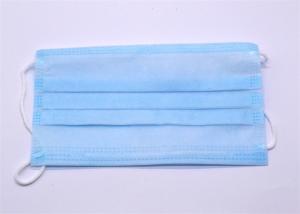 Wholesale High Breathability Disposable Face Mask , 3 Ply Non Woven Face Mask from china suppliers