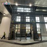 1-2 Floors Heavy Duty Goods Lift 10m Hydraulic Goods Elevator