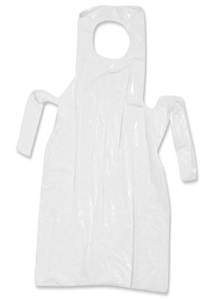 Colorful polyethylene Disposable Plastic Aprons Chemical Resistance For