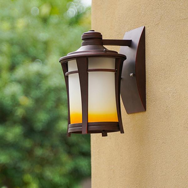 Outdoor waterproof wall lamp modern European style outdoor courtyard garden