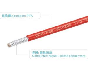 Wholesale 450V 250C UL8298 PFA Wires AWM8298 VW-1 Red Lighting / Heater PFA Cable from china suppliers