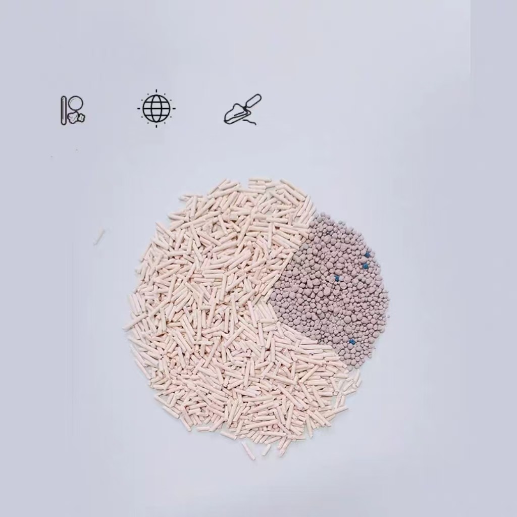 100% Natural Mixed Cat Litter Biodegradable Dust Free Cat Litter