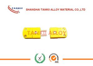 Wholesale 16A Standard K Thermocouple Wire Connections One Yellow Color from china suppliers