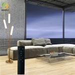 Nordic Style Gold Modern LED Floor Light Metal Material 45 Watt