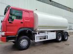 High Capacity Sinotruck HOWO 6*4 10wheels Fuel Tank Truck 18 Square with DOT