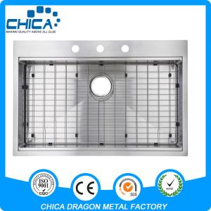 Wholesale factory directly supply stainless steel handmade sink with USA popular import style from china suppliers