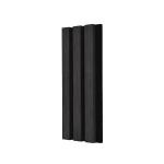 Black Oak Acoustic Wooden Slat Wall Panels 600x2400mm 0.85 NRC Sound Absorption
