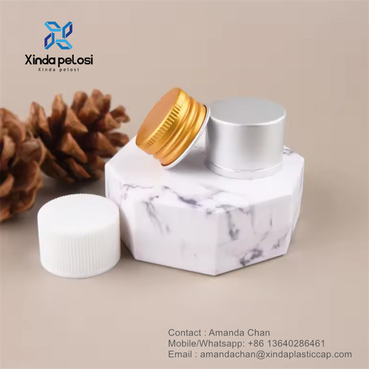 Medicine Liquids Screw Aluminum Cap Bottle Cap For Cosmetic Bottles Plastic Cap