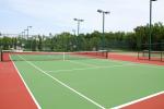 Multi Purpose Impact Resistant PU Sports Flooring Sound Reduction