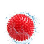9cm PVC Fitness Spiky Hand Foot Massage Ball Red Trigger Points Foot Balls